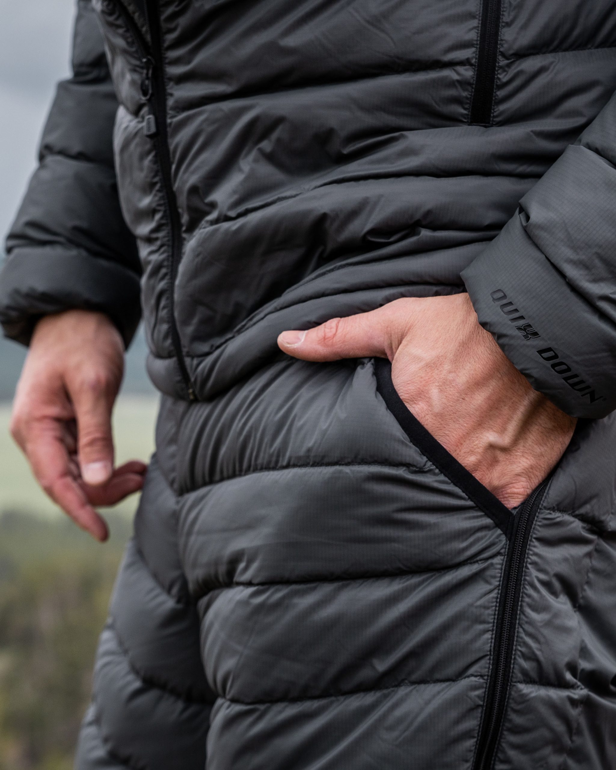 Super Down LT Pant | Ash - Image 9