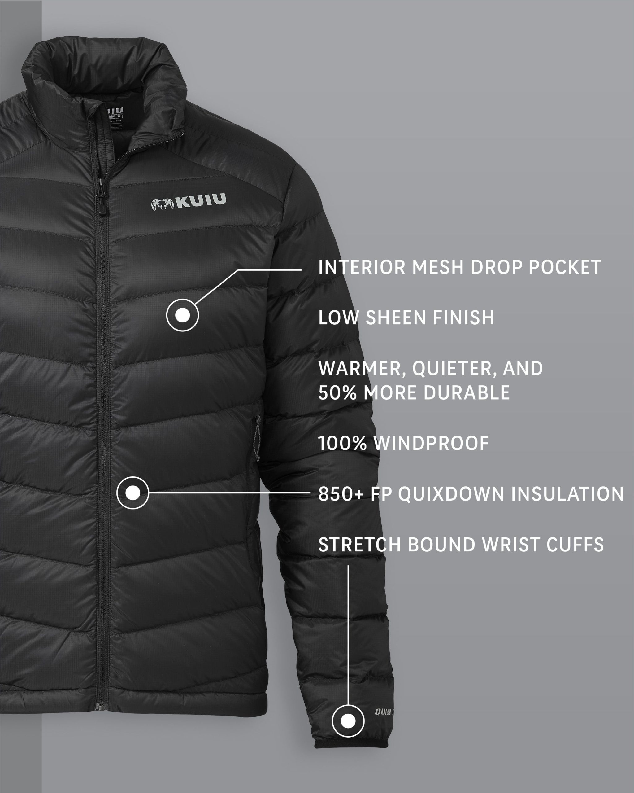 Super Down LT Jacket | Black - Image 2
