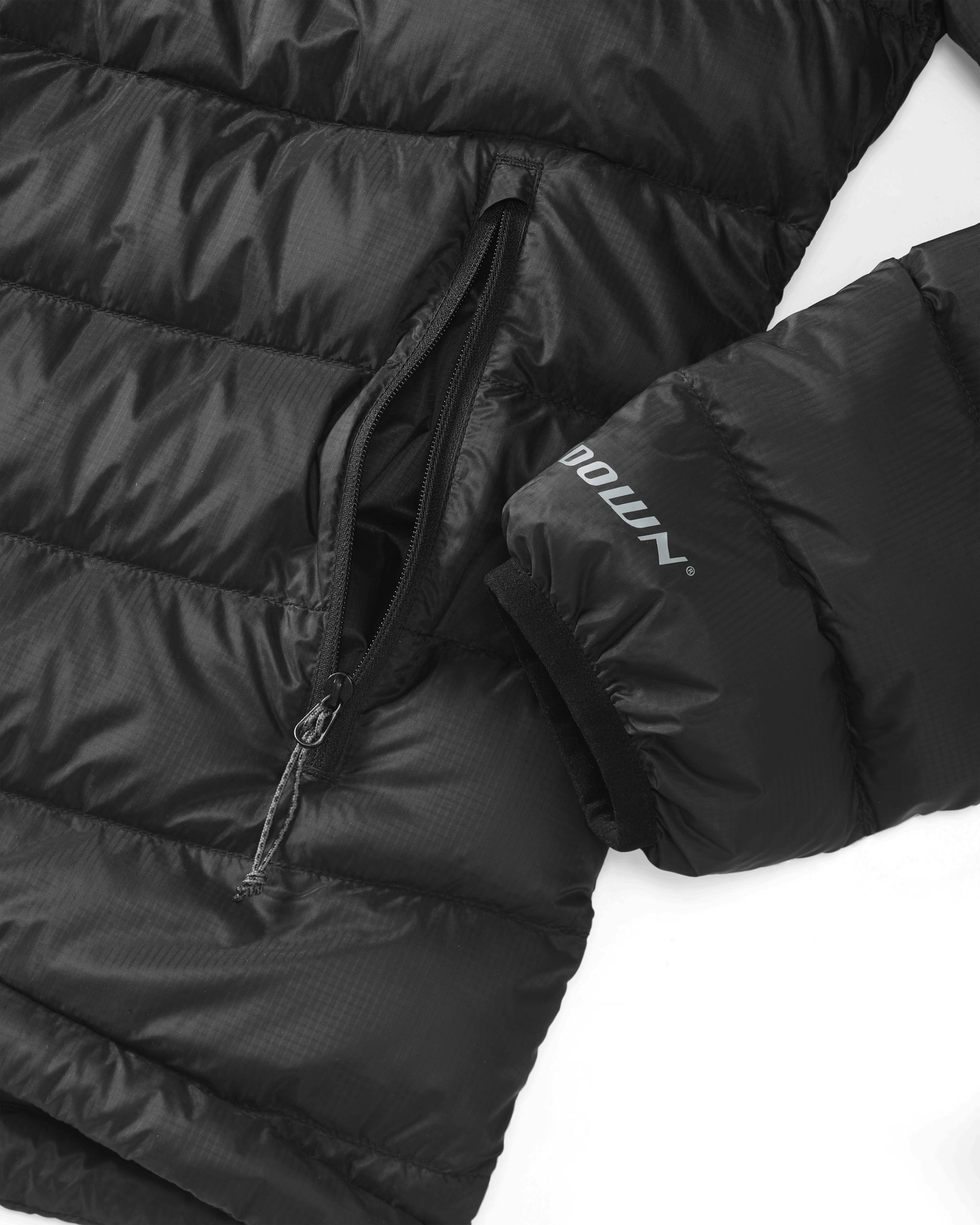 Women's Super Down LT Jacket | Black - Image 3