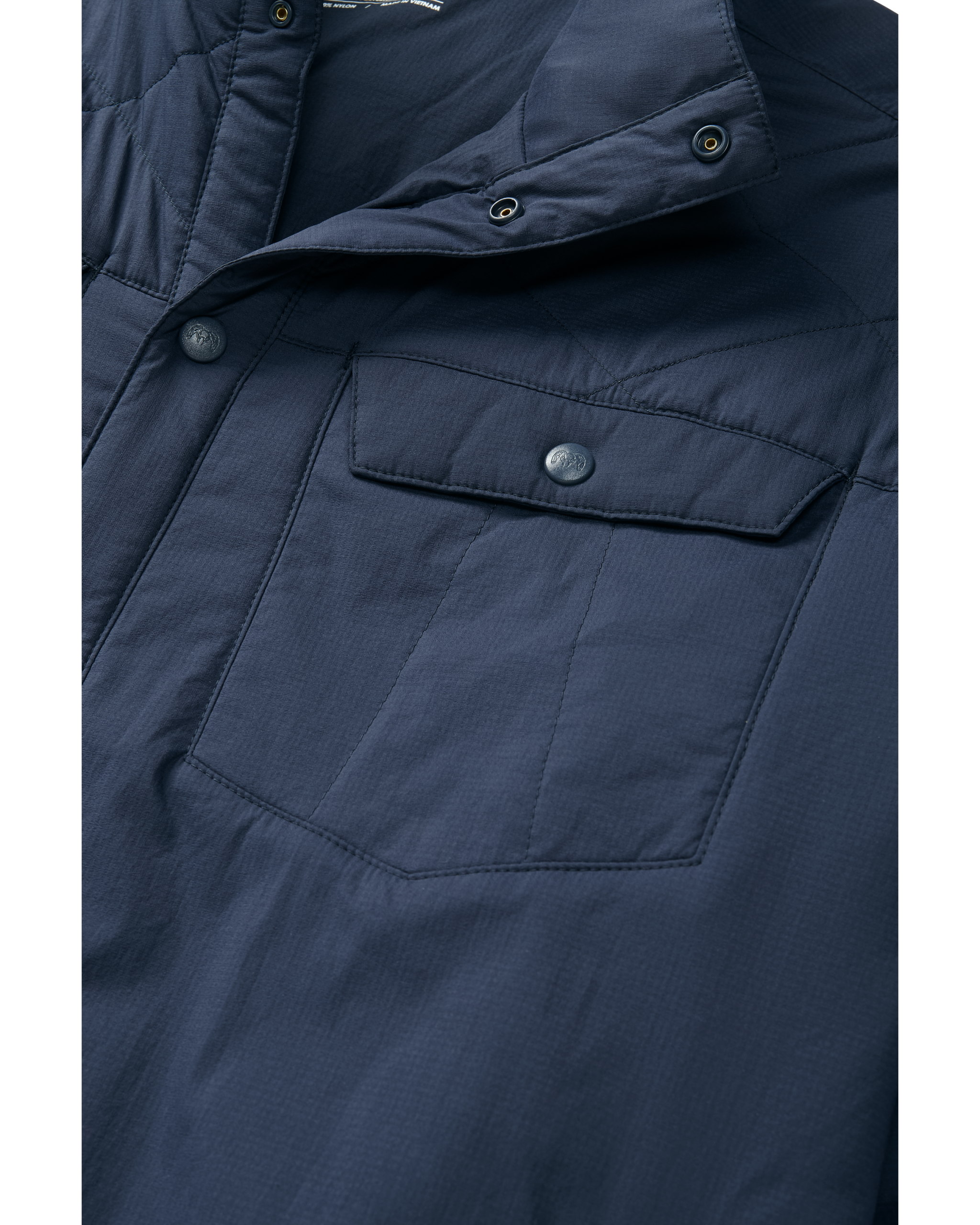 Base Camp Insulated Snap Shirt | Steel Blue - Image 3