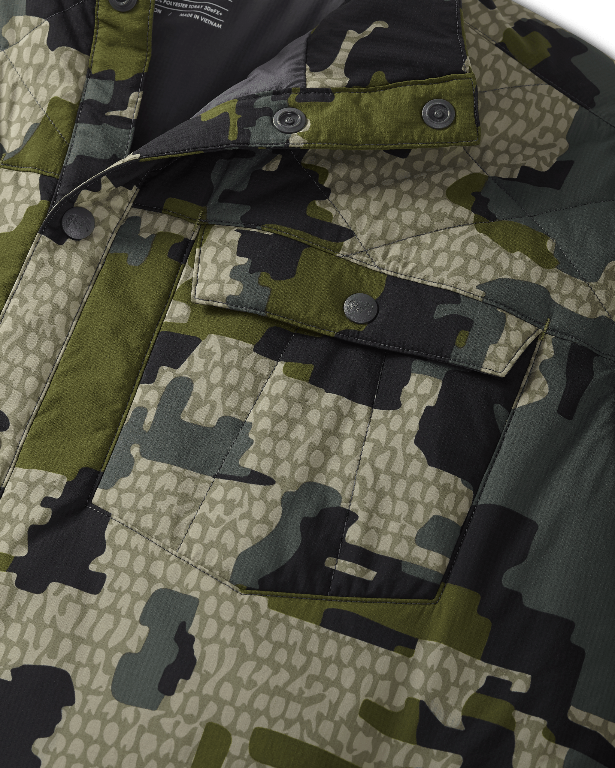 Base Camp Insulated Snap Shirt | Verde - Image 3