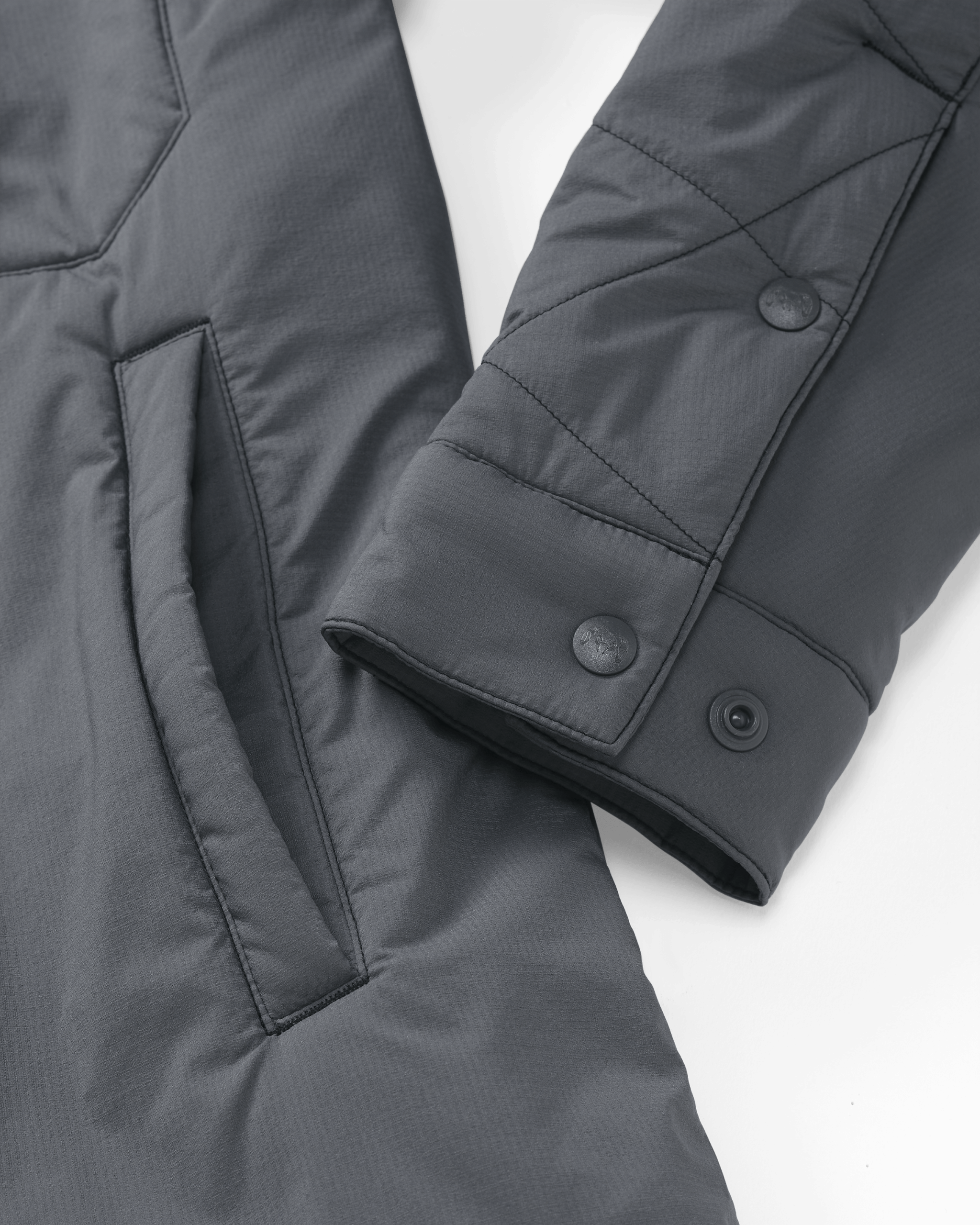 Granby Hooded Jacket | Gunmetal - Image 5