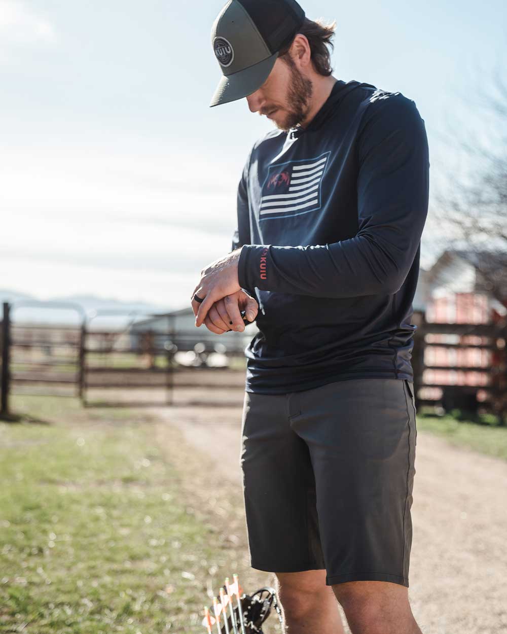 Switchback 12 Short | Gunmetal - Image 4