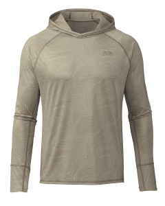 Gila LS Hoodie Topo | Bone Topo Print